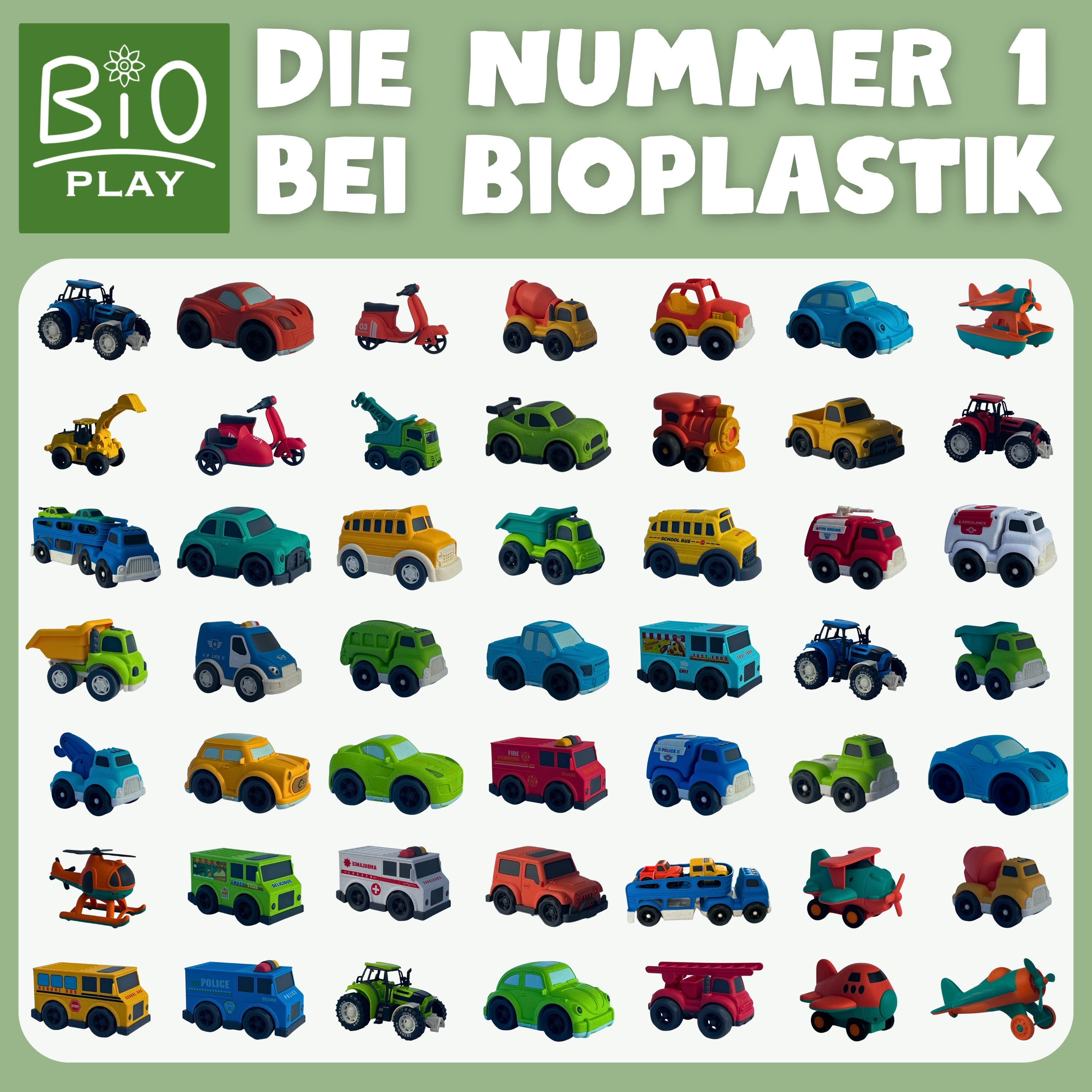 BioPlay die Nummer 1 bei Bioplastik