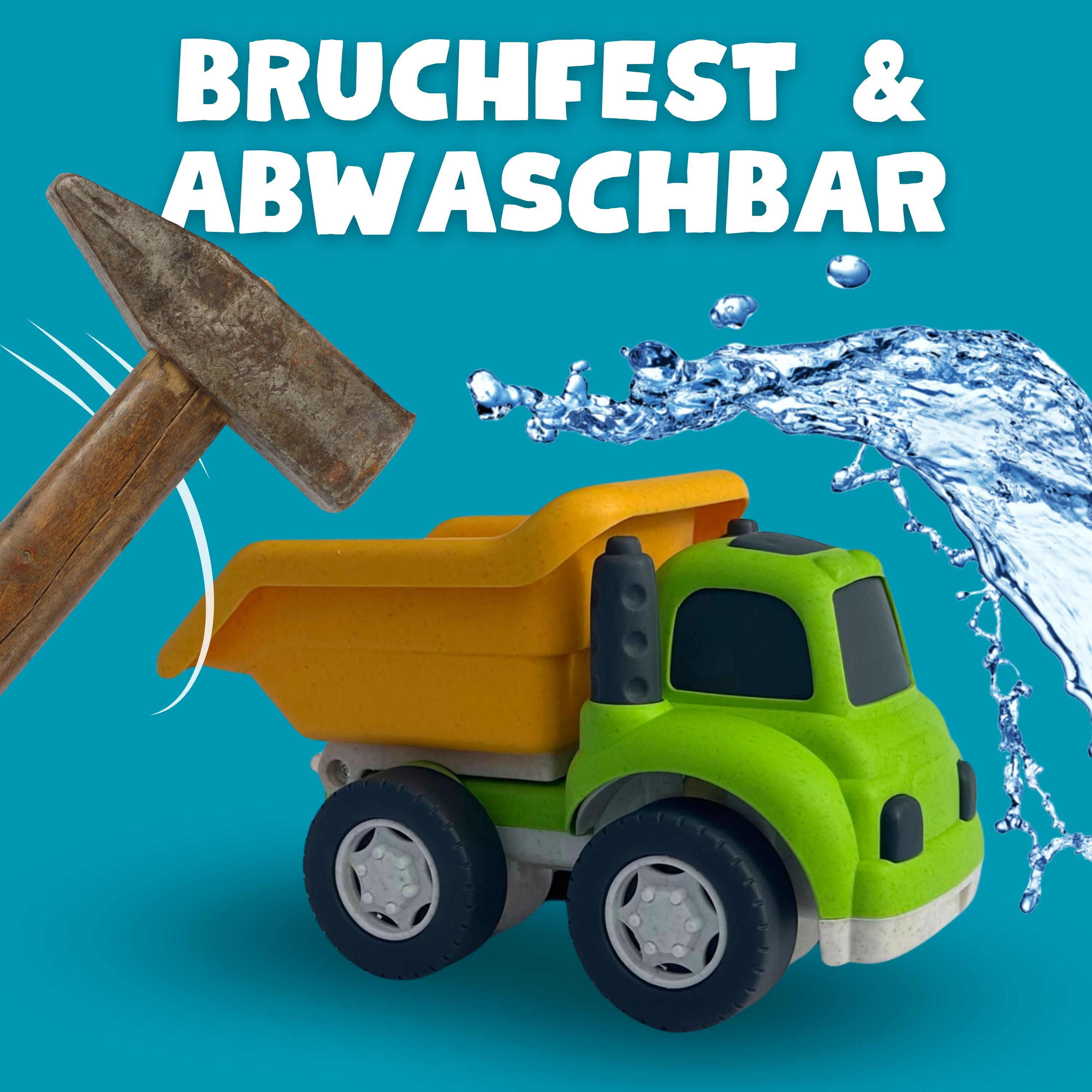 BIOPLAY® XXL-Kipplaster – Bruchfest und abwaschbar, ideal für Kinder ab 18 Monaten