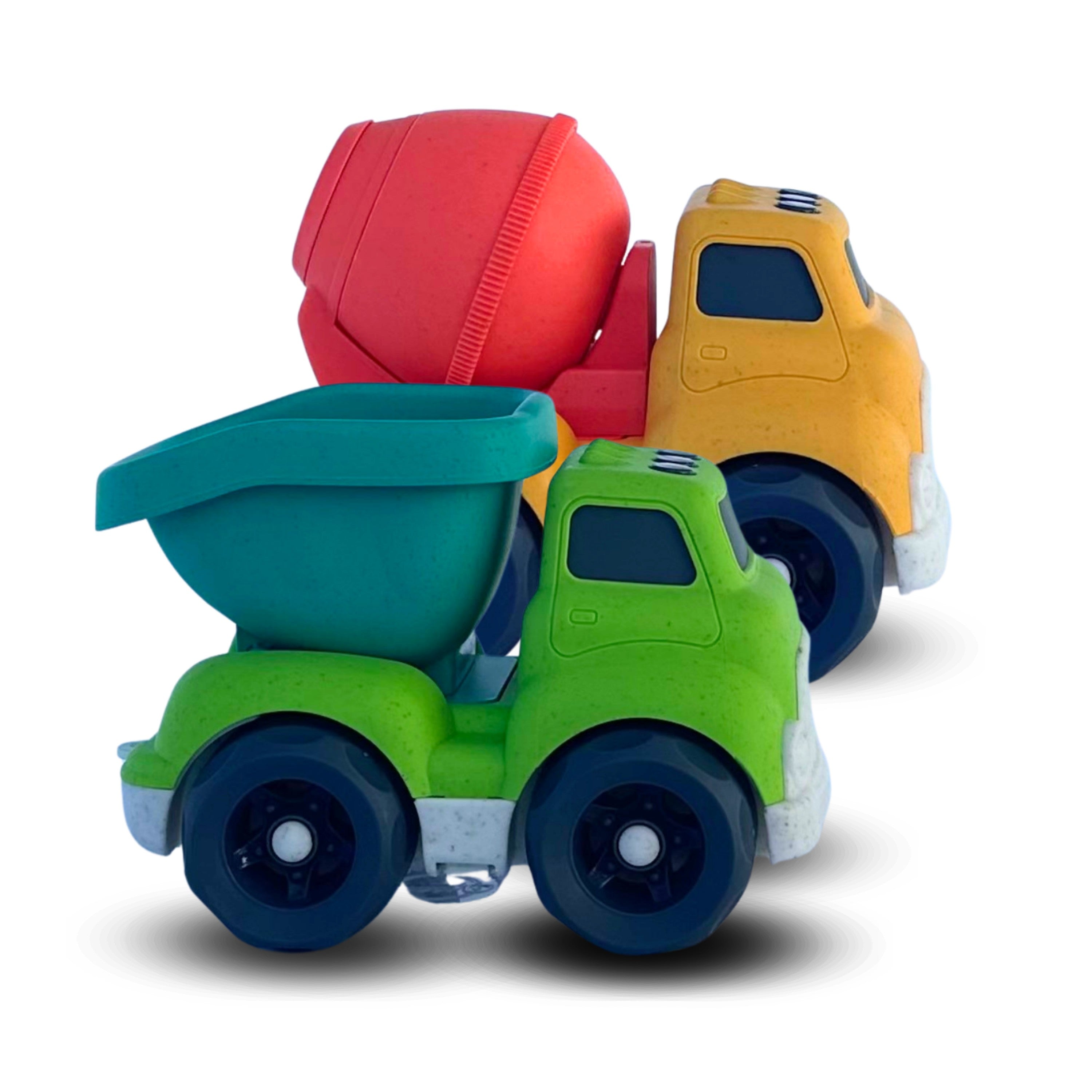 2er-Set Trucks das Sandspielzeug aus Bioplastik